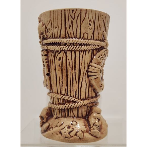 New Rare EL CARIBE Bar Pasadena Tiki Mug Mermaid Sea Crab Skull By TIKI FARM - Picture 6 of 16